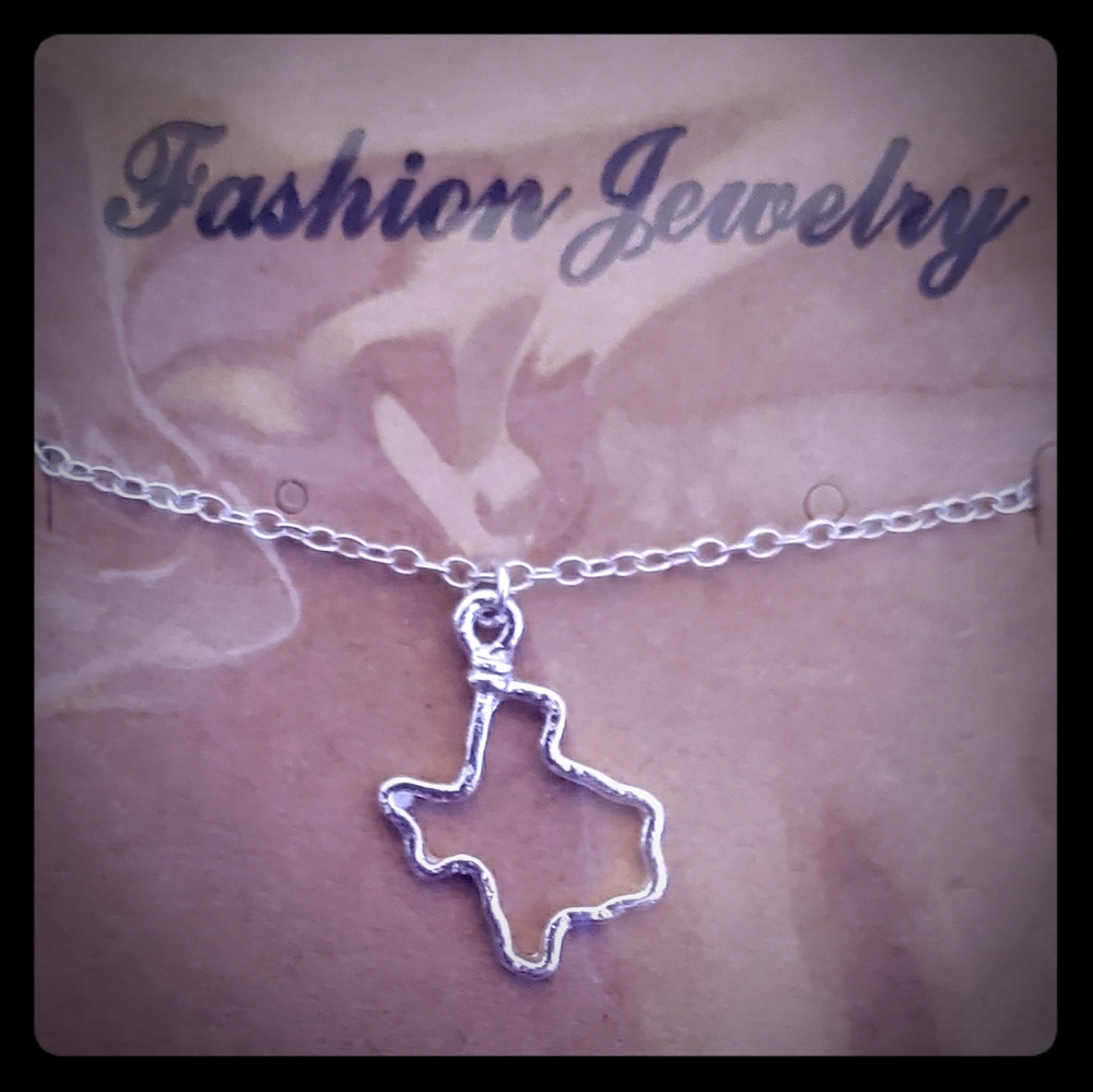Boutique!! New Silverstone Texas Pendant and Chain